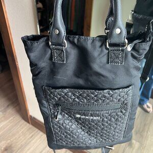 Black Sherpani Nylon Purse